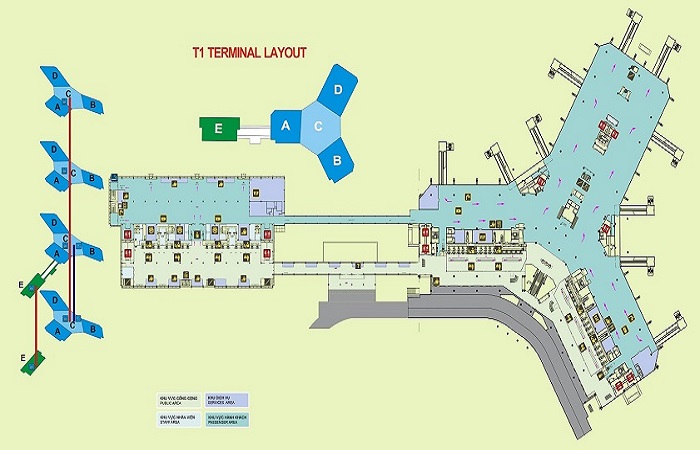 Noi Bai International Airport Terminals