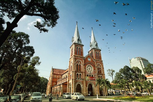 notre dame cathedral of Saigon
