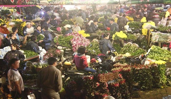 Quang Ba Fower Market