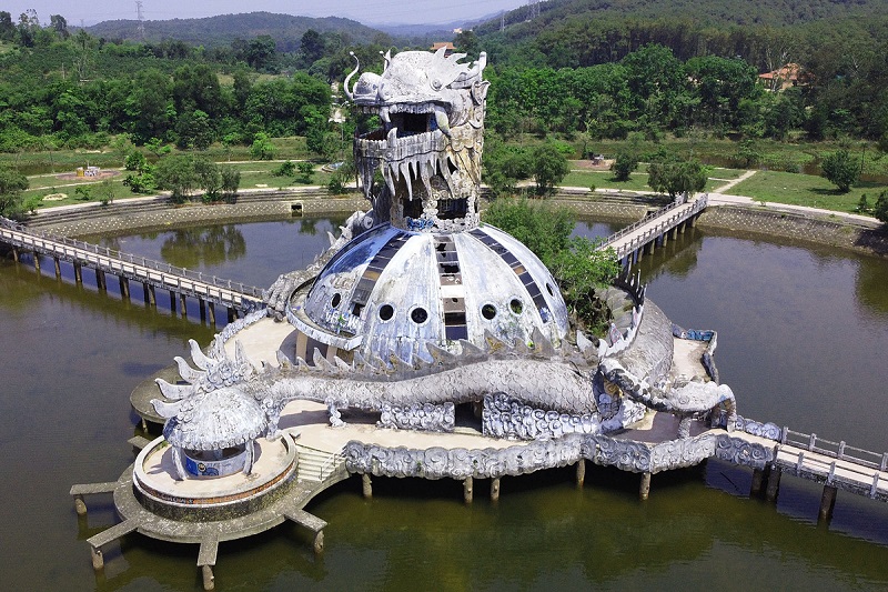 Thuy Tien Lake Abandoned Water Park